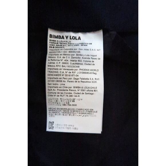 BIMBA Y LOLA Tapered High Rise Ankle Dress Pant Trouser FARFETCH YOOX 38 6 $285 - Picture 10 of 11